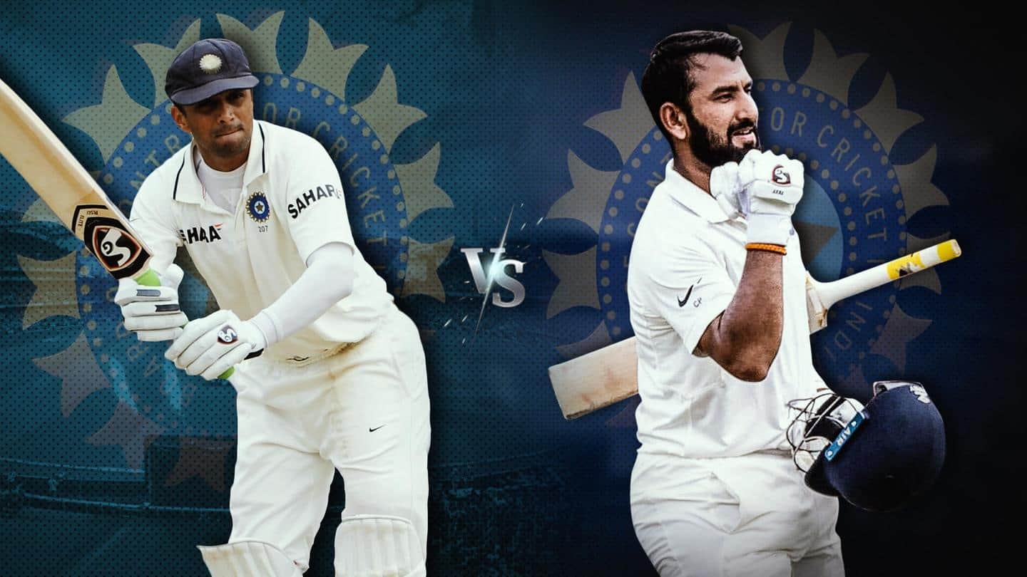 Cheteshwar Pujara vs Rahul Dravid: Statistical comparison (after 86 Tests)