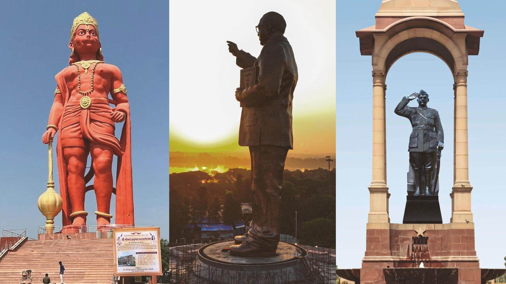 Telangana unveils massive Ambedkar statue; here are other iconic statues