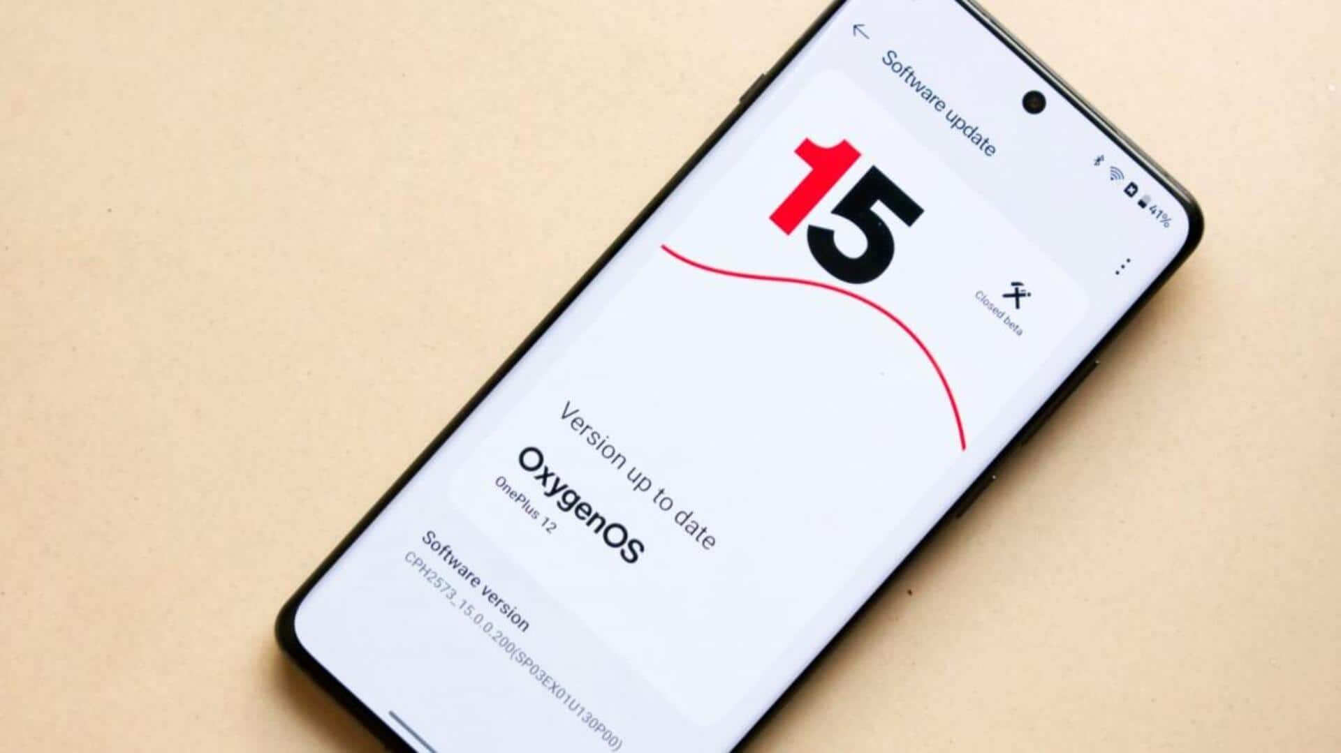 OnePlus unveils OxygenOS 15 with AI tools: Check features, compatibility