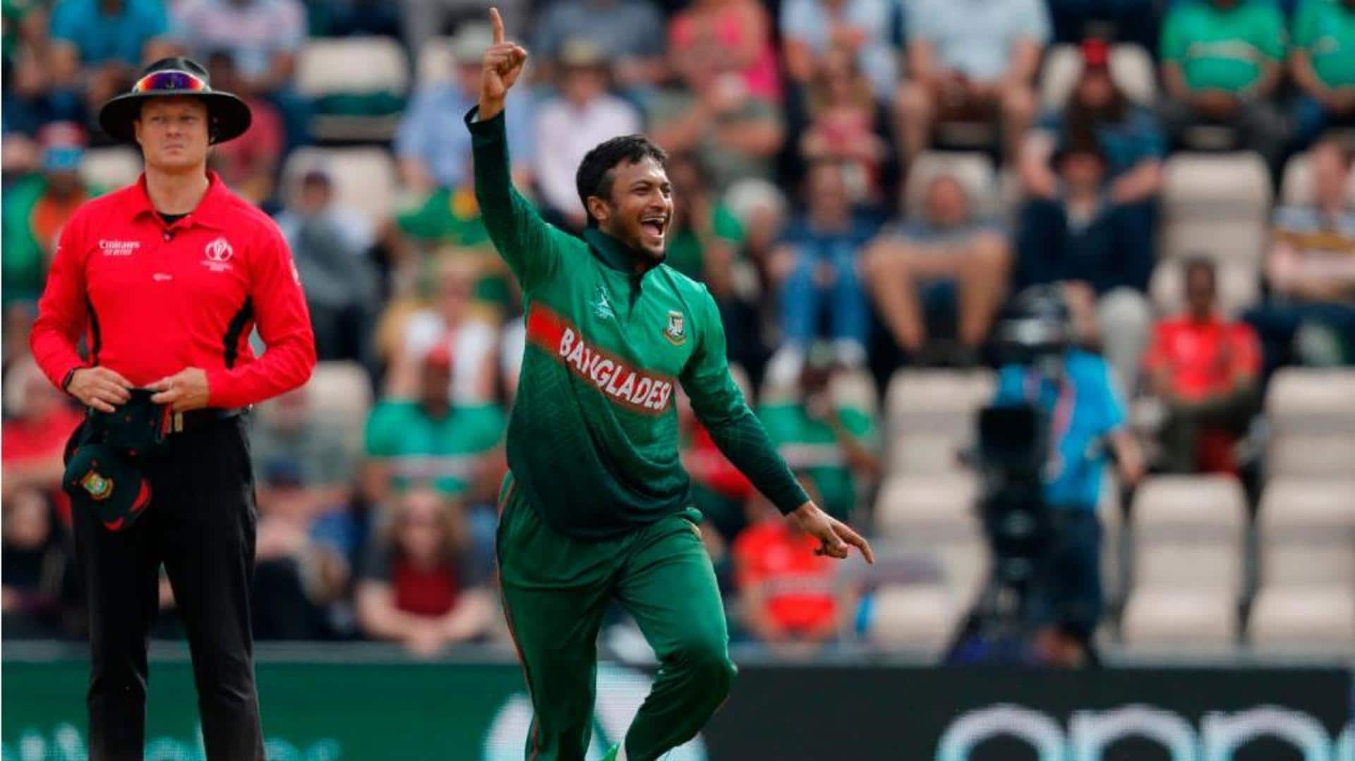 Shakib Al Hasan completes 300 ODI wickets: Decoding his stats 