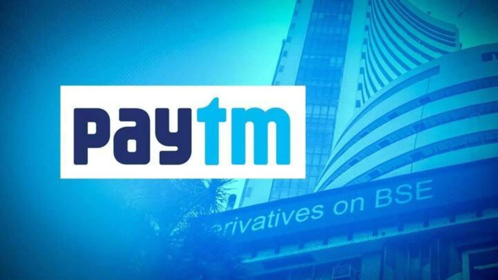 Paytm shares continue to crash, down 42% in 3 sessions