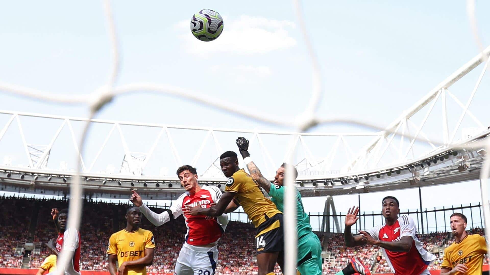 Premier League 2024-25, Arsenal register 2-0 win over Wolves: Stats