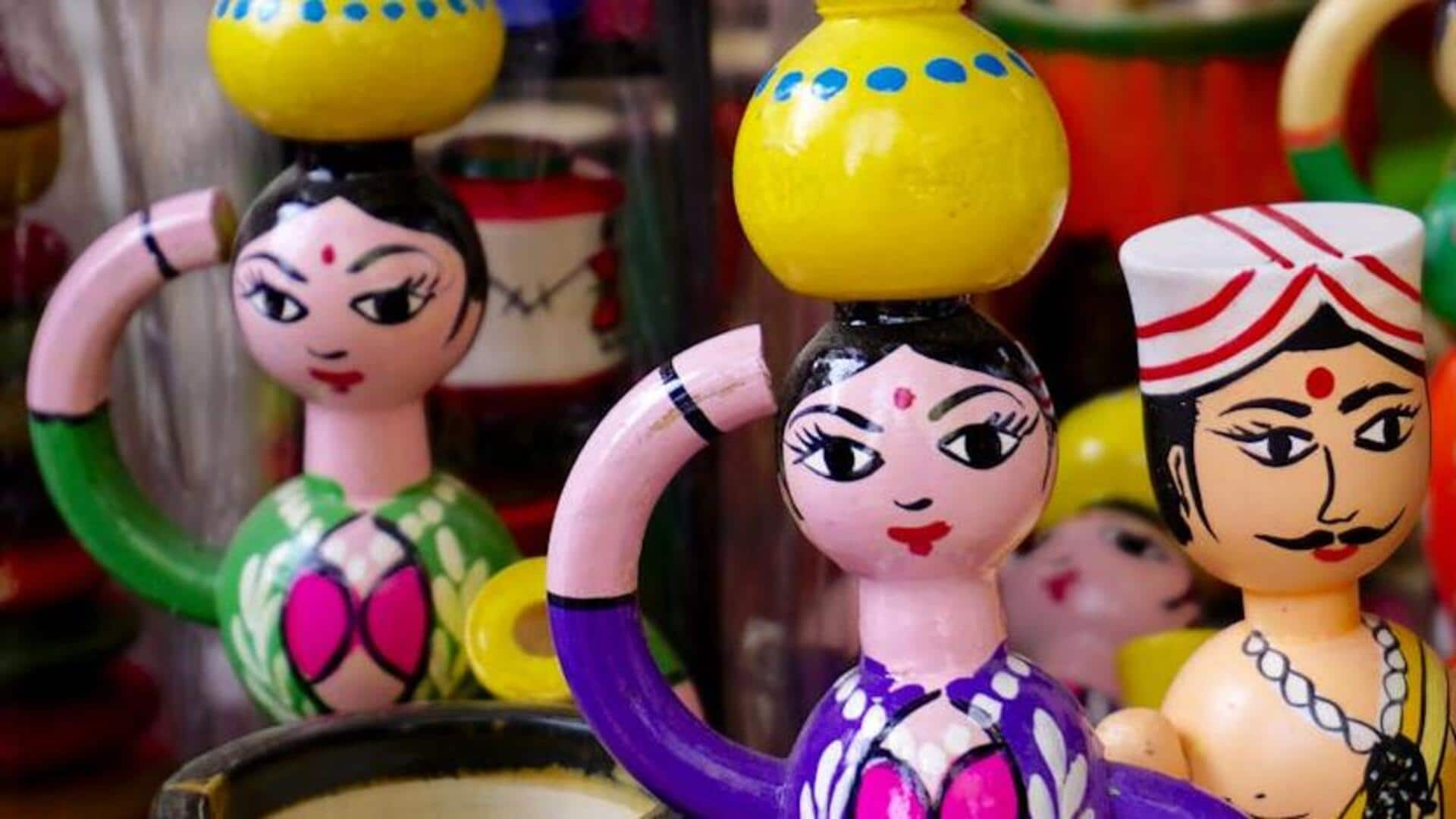 The whirling wheels: Traditional Indian and Japanese toys