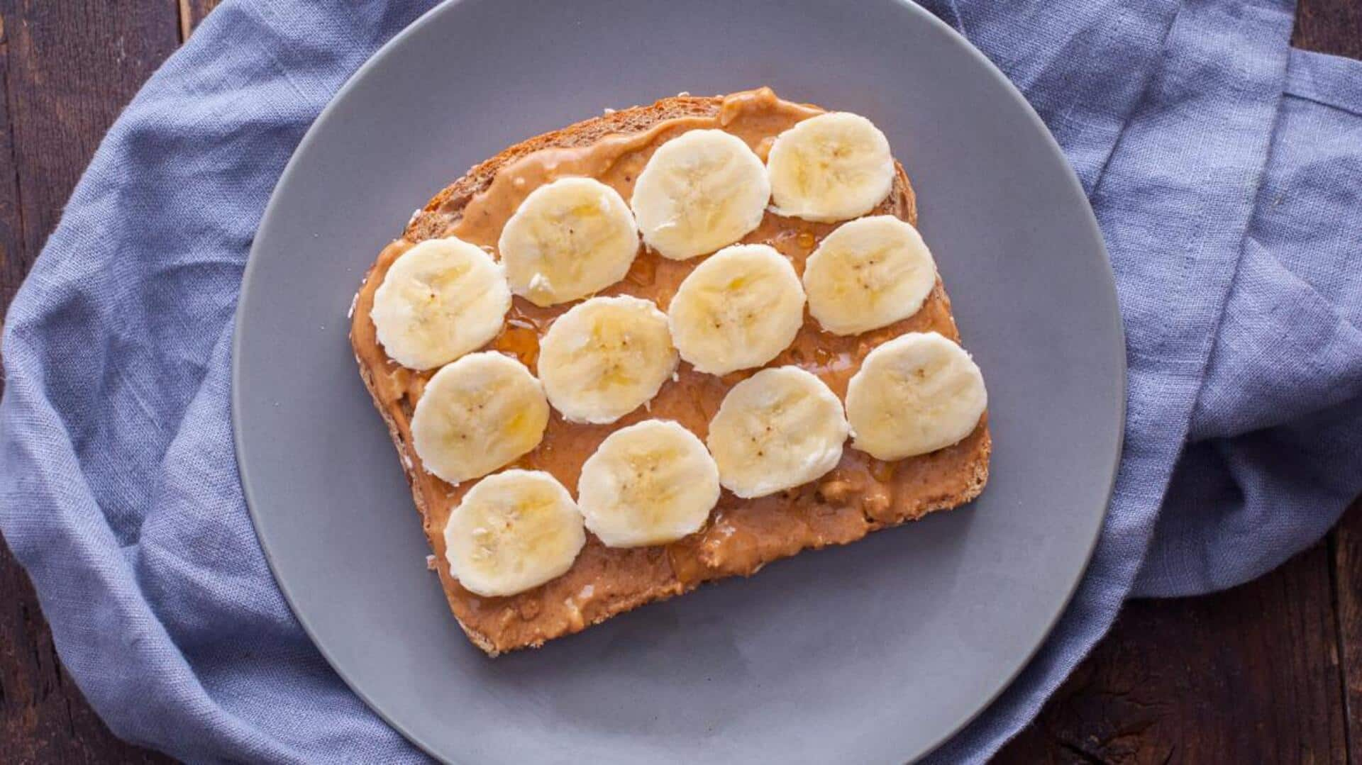 Peanut butter + banana = A toast you'll love!