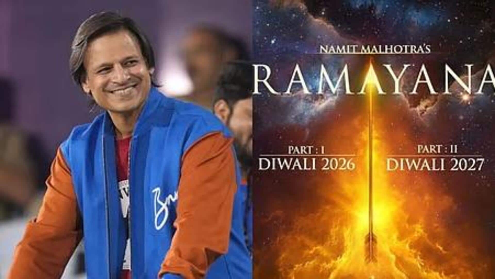 Vivek Oberoi thinks 'Ramayana' is 'India's answer to Hollywood epics' Vivek Oberoi thinks 'Ramayana' is 'India's answer to Hollywood epics'