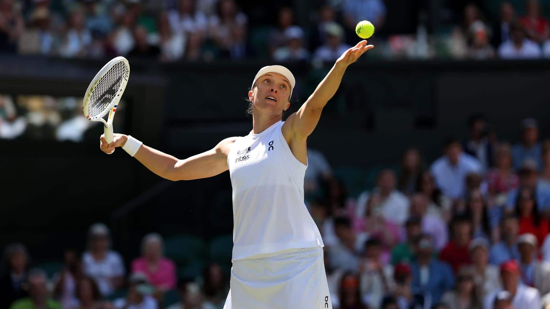 Iga Swiatek downs Karolina Pliskova, reaches Wimbledon 3rd round: Stats