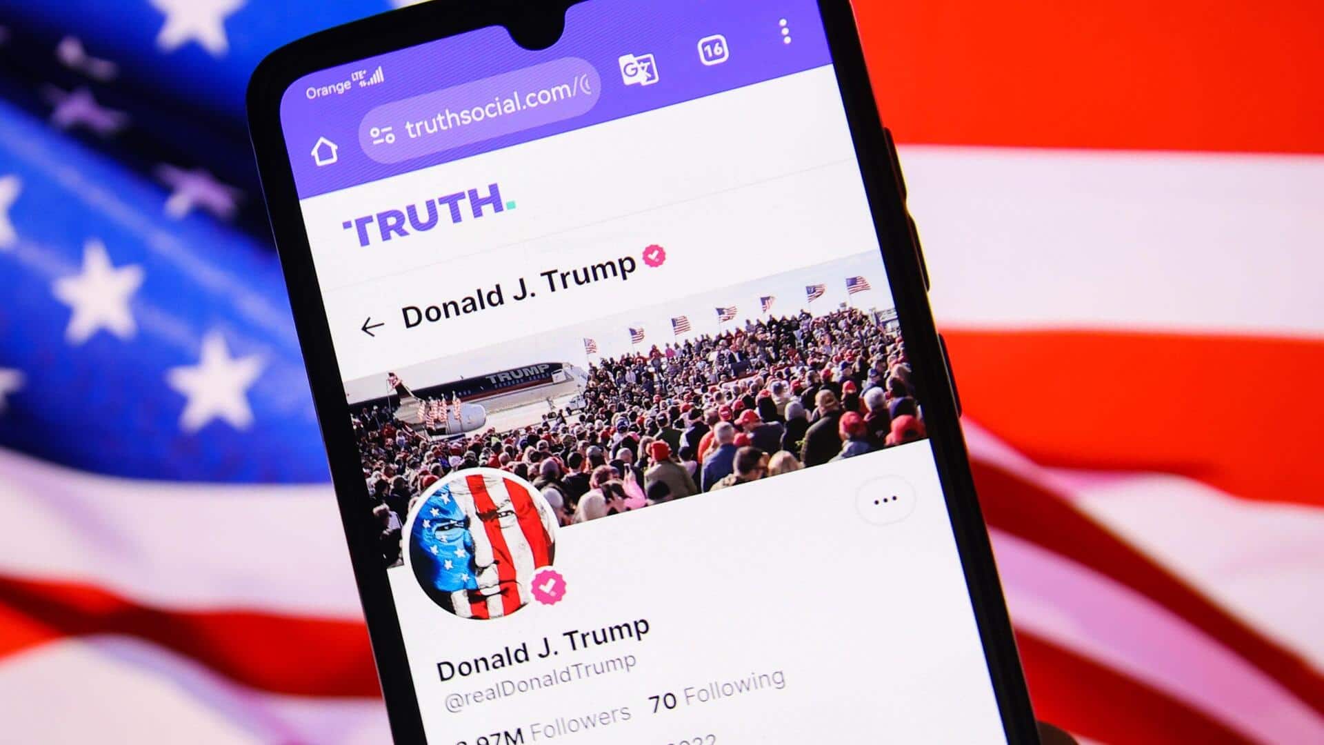White House calls Truth Social world's top platform, data disagrees