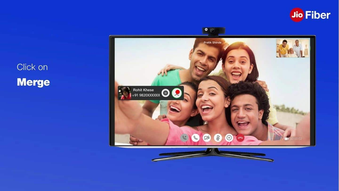 Make JioFiber video calls on TV using phones: Here's how