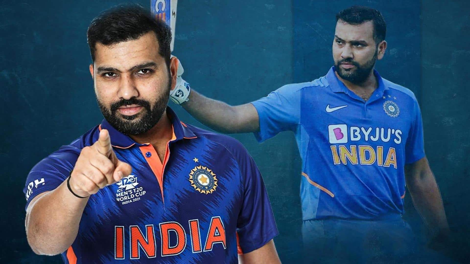 Rohit breaks Dhoni's record of most ODI sixes in India