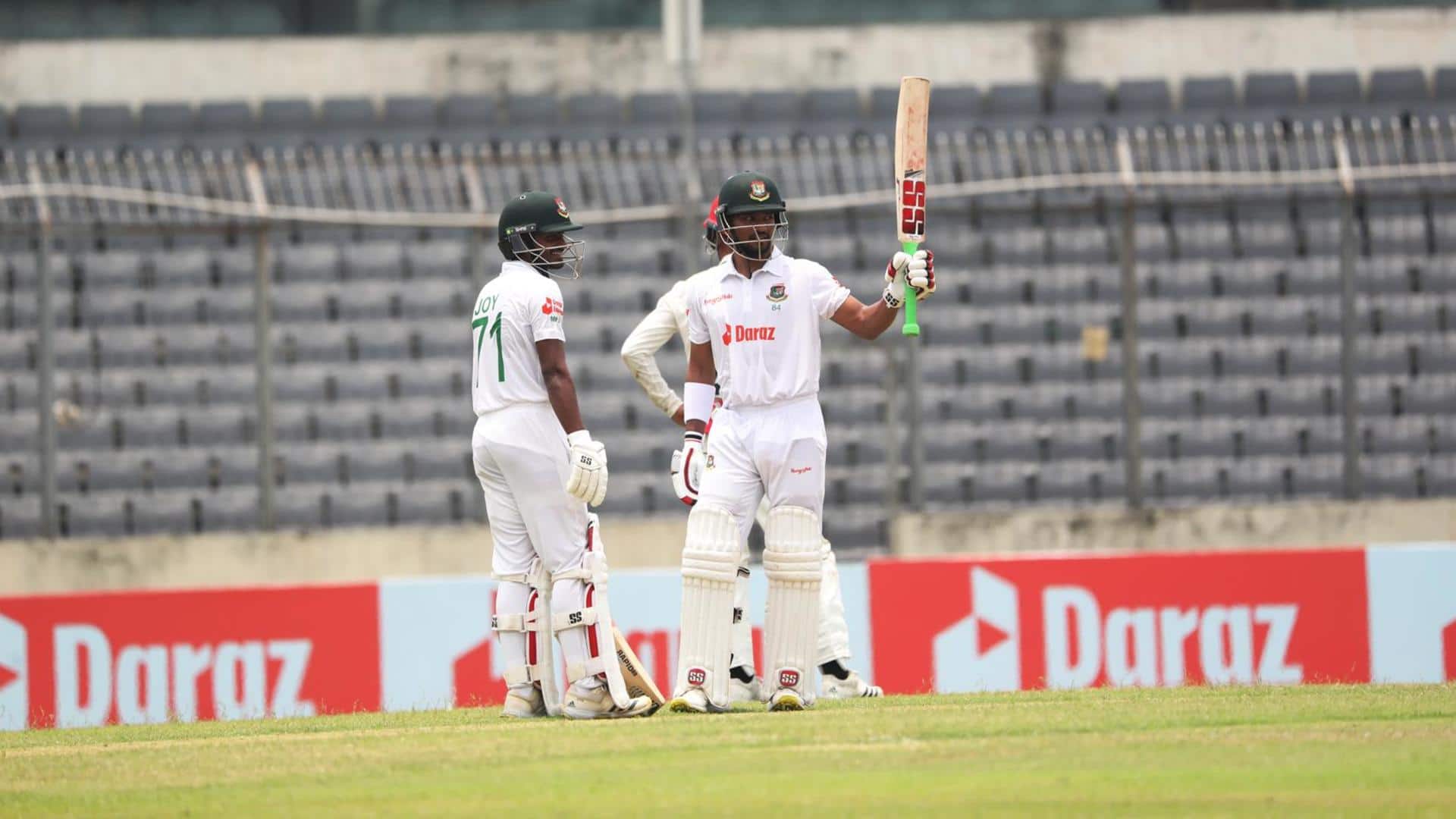 One-off Test, Day 1: Bangladesh score 362/5 versus Afghanistan