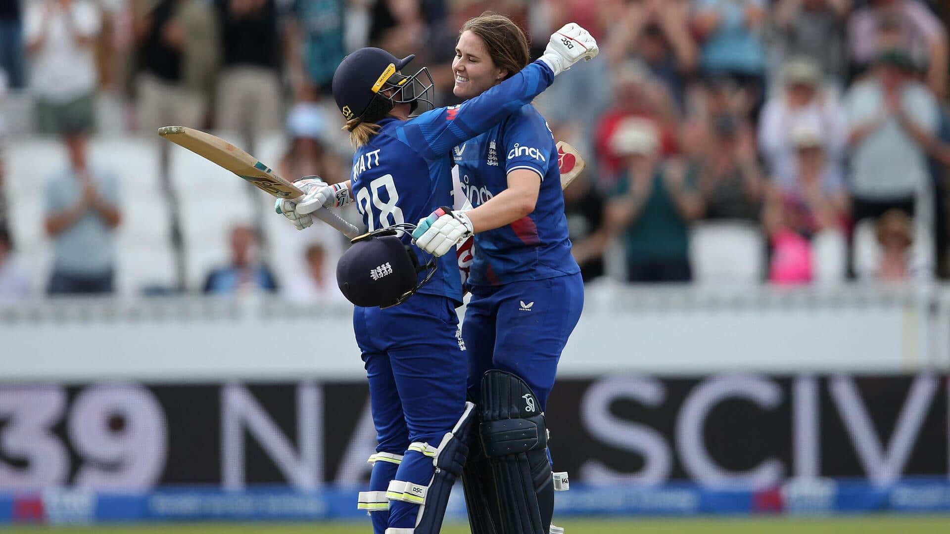 Sciver-Brunt becomes second England player to slam consecutive WODI centuries