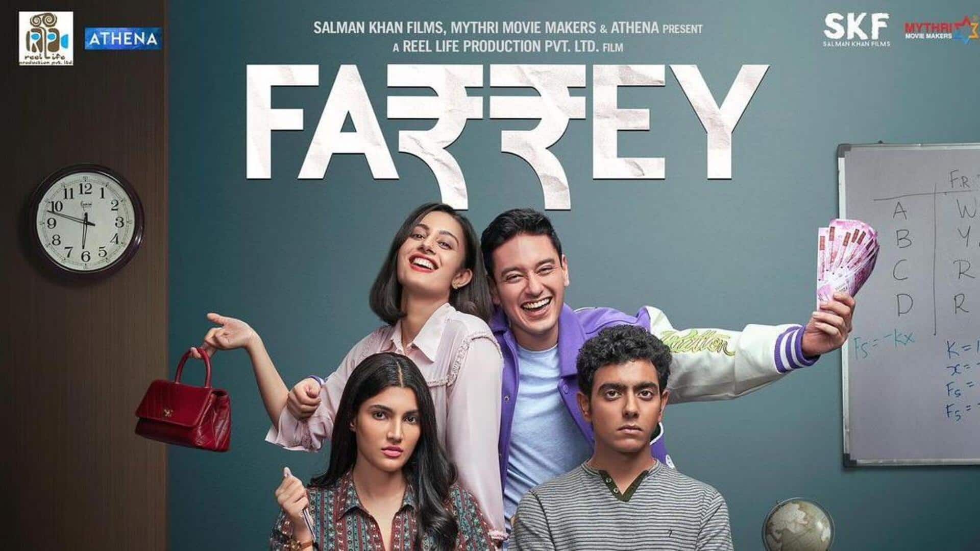 Salman Khan unveils new poster of niece Alizeh Agnihotri's 'Farrey'