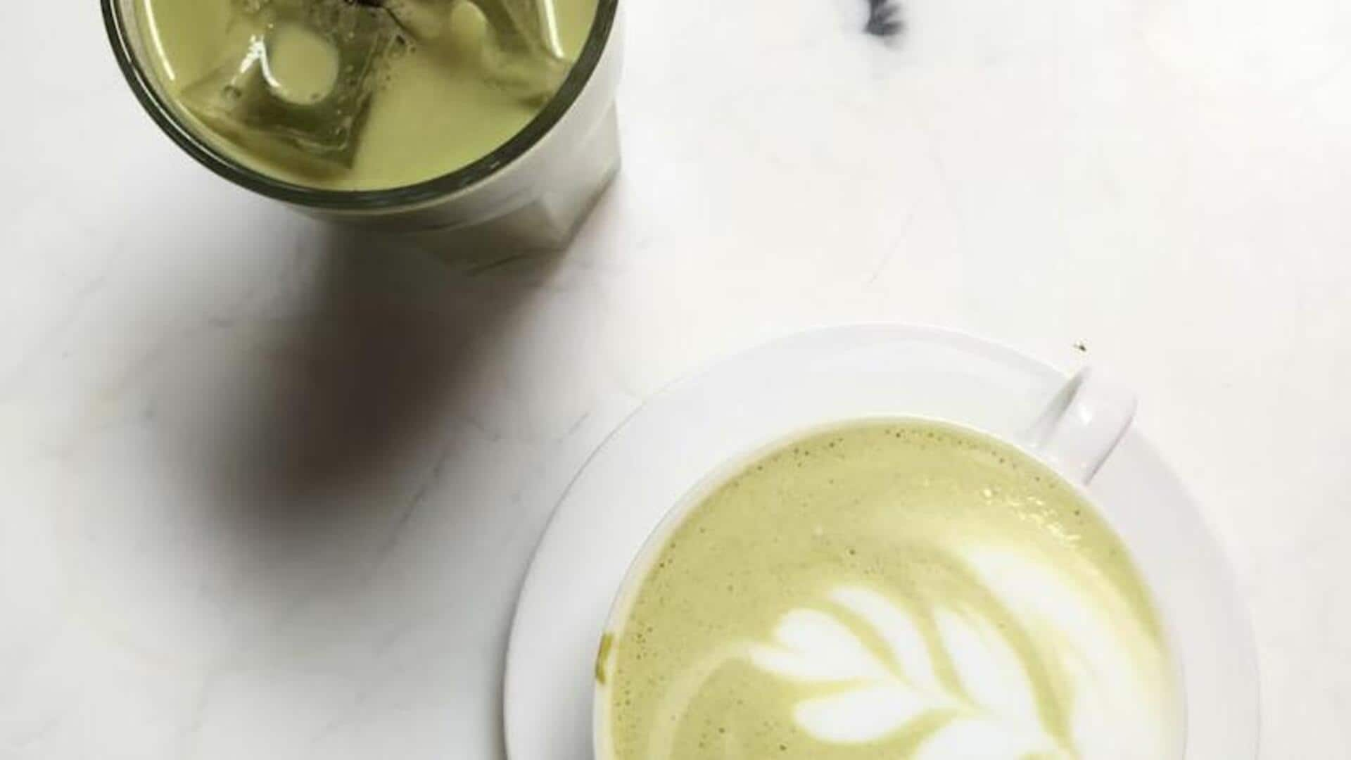 Energize your day with vegan matcha lattes