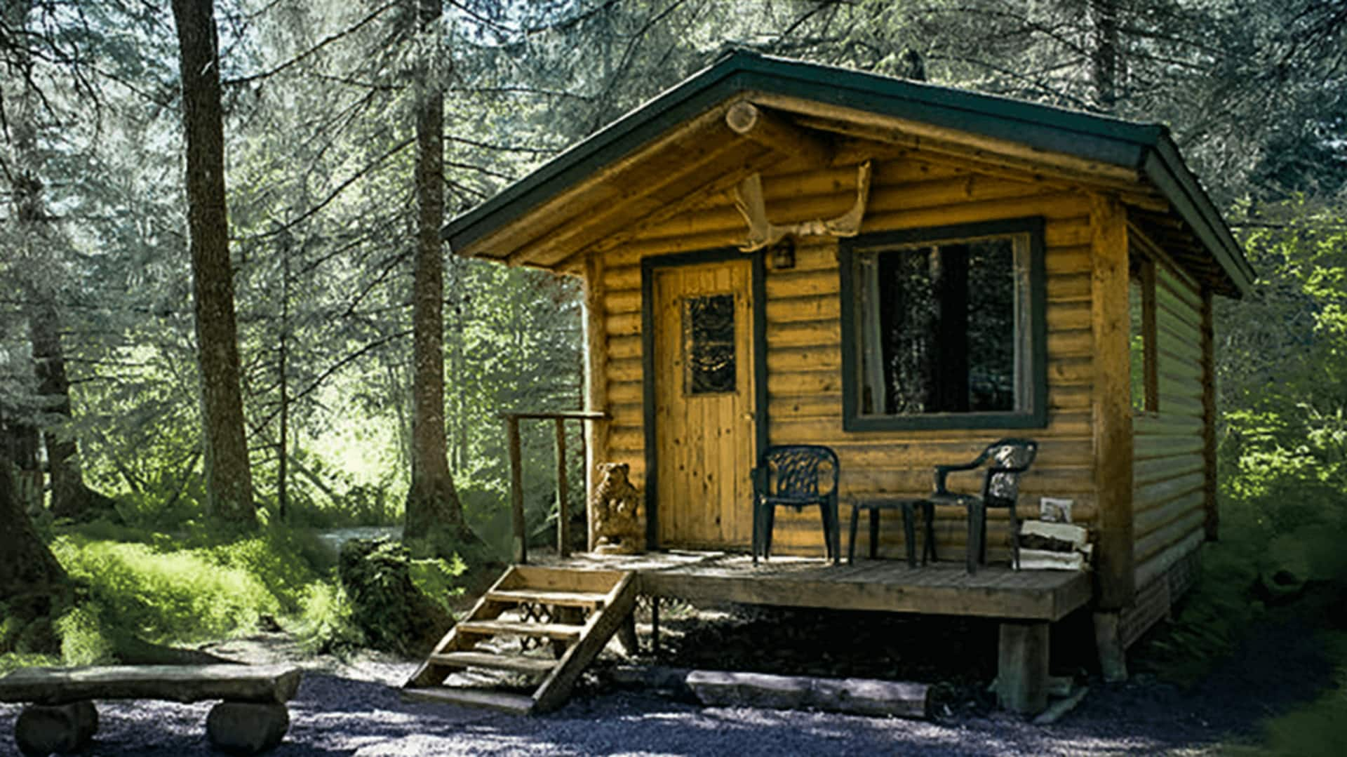 Embracing rustic Alaskan cabin charm