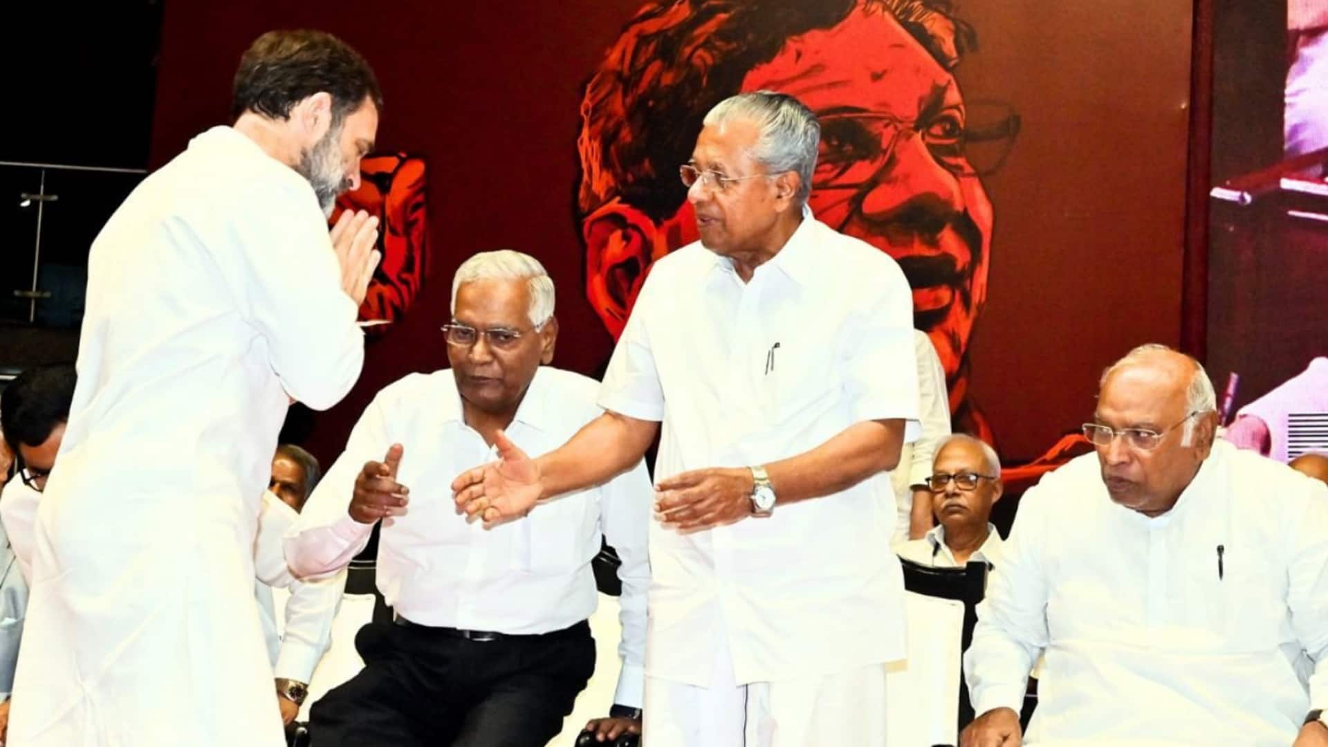 Rahul refused to hug Vijayan at INDIA meet: Report