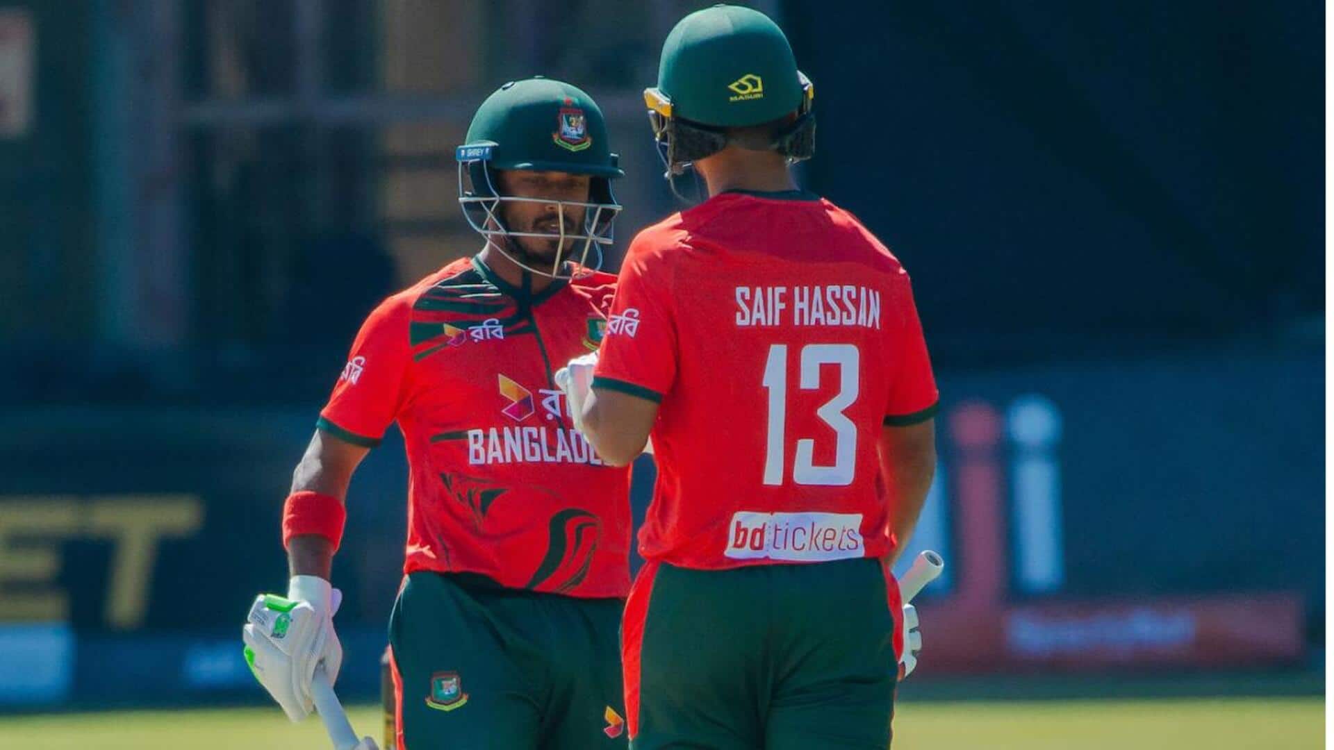 Bangladesh beat Zimbabwe in 3rd T20I, win series: Key stats