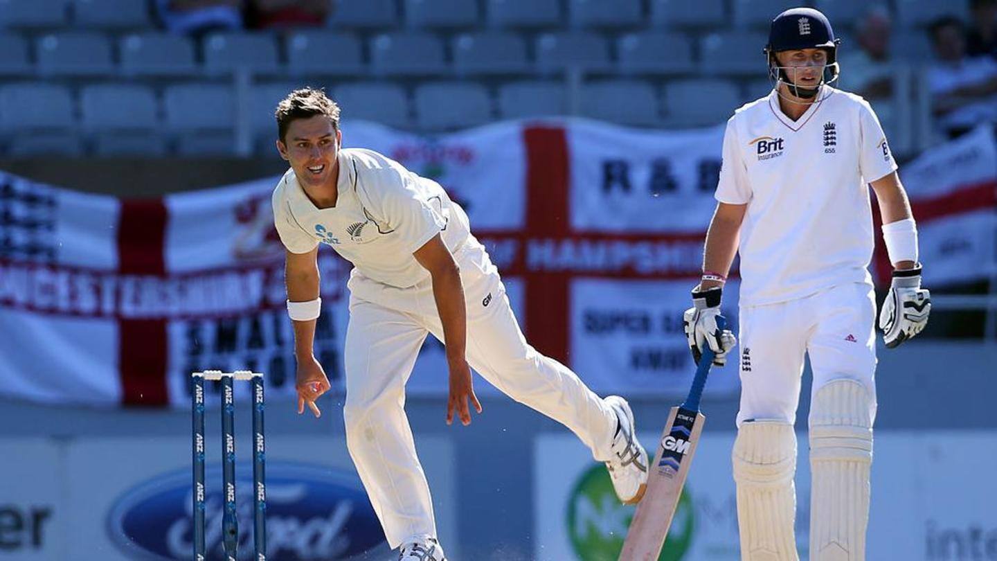 Boult has dismissed Root five times in Tests Boult has dismissed Root five times in Tests