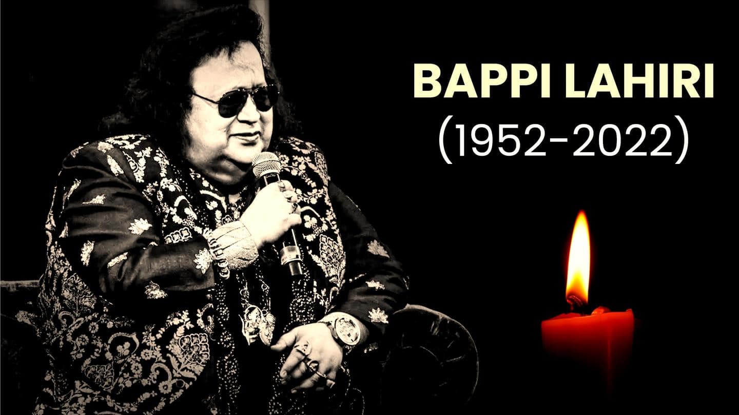 Bappi Lahiri's funeral to be held on Thursday. Details inside