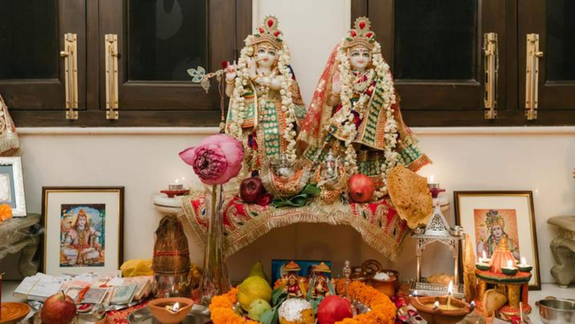 A step-by-step guide to decorating your home temple