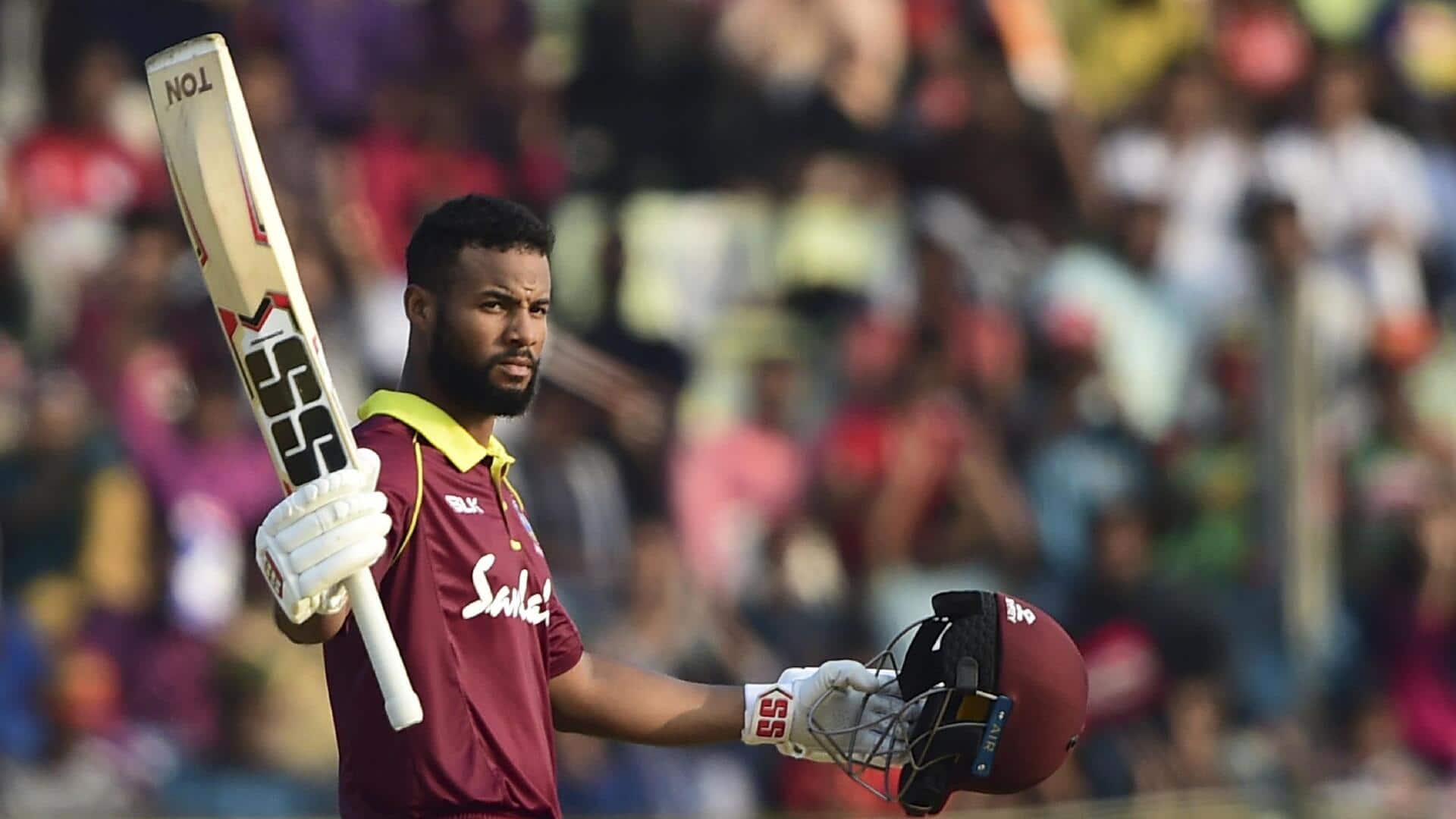 WI vs IND: Decoding Shai Hope's exceptional ODI stats