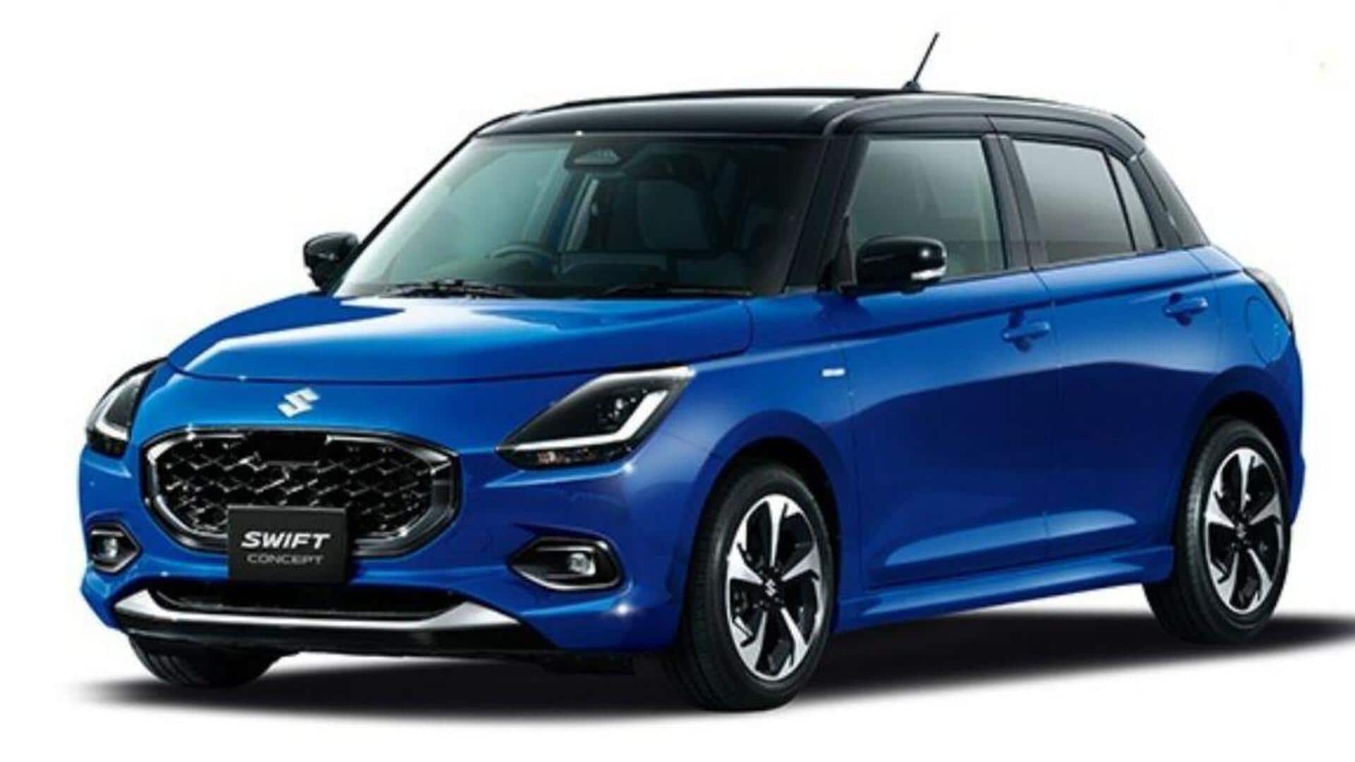 Suzuki Swift Concept previews hatchback coming to India in 2024