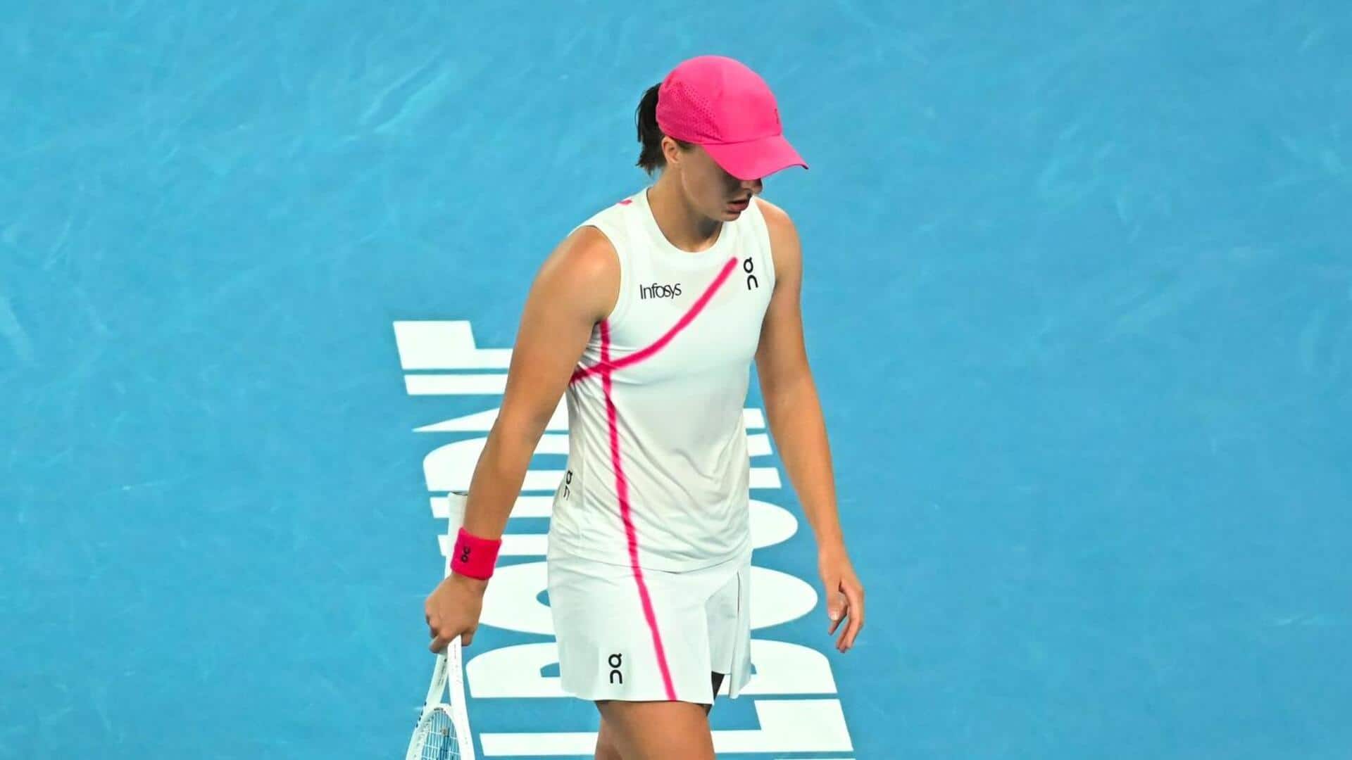 2024 Australian Open, Linda Noskova stuns Iga Swiatek: Key stats