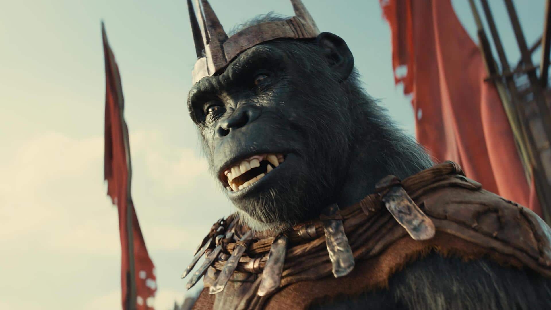'Kingdom of the Planet of the Apes' release date out