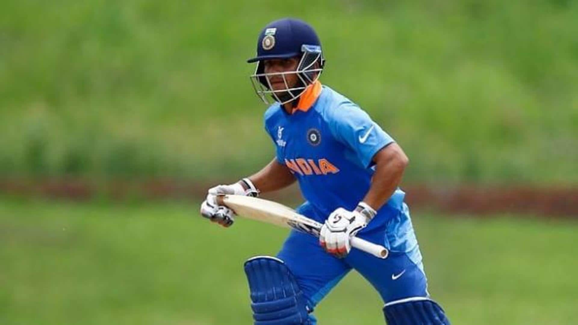 Duleep Trophy: Shashwat Rawat slams fifty for India A