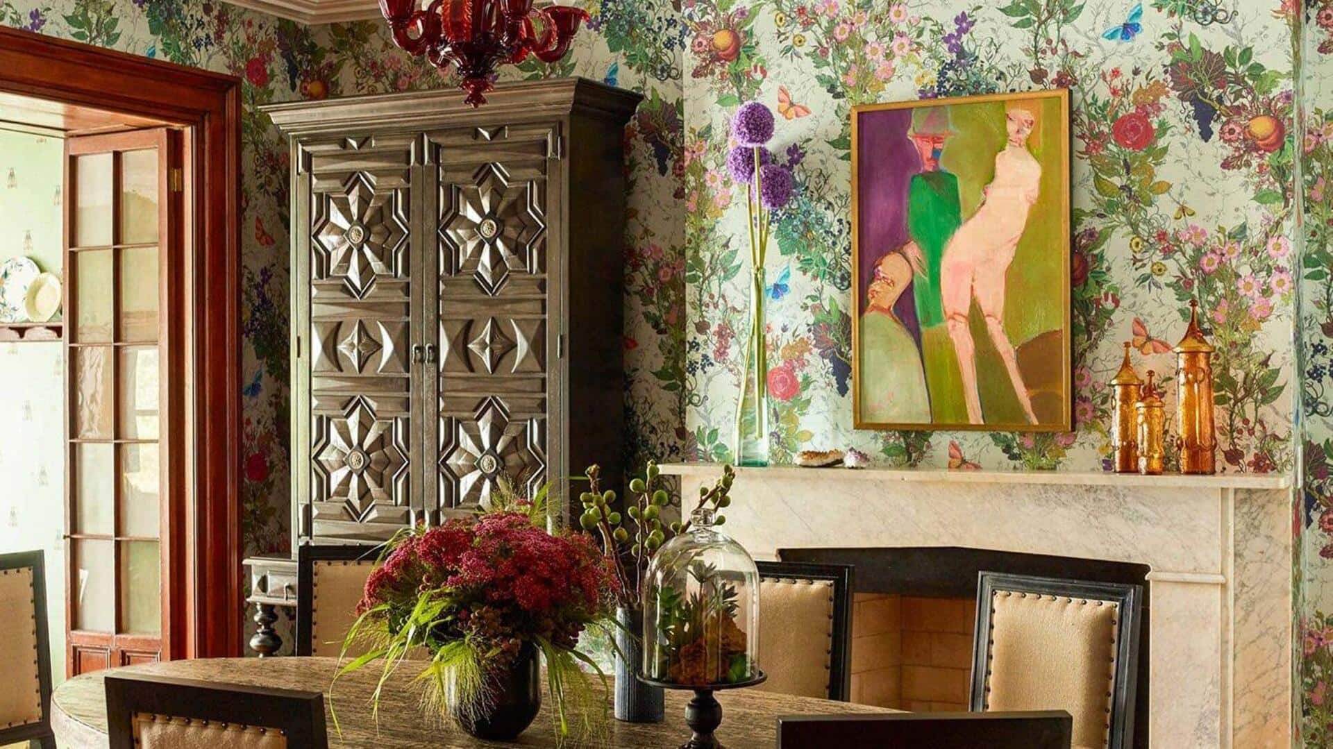 Chintz patterns in home decor: Tips and ideas