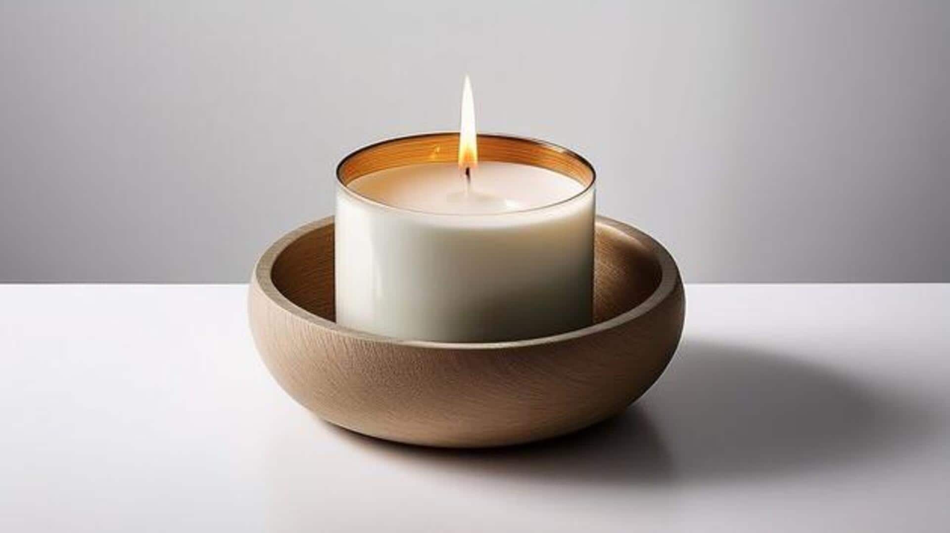 How to make candle holders from gourd shells 