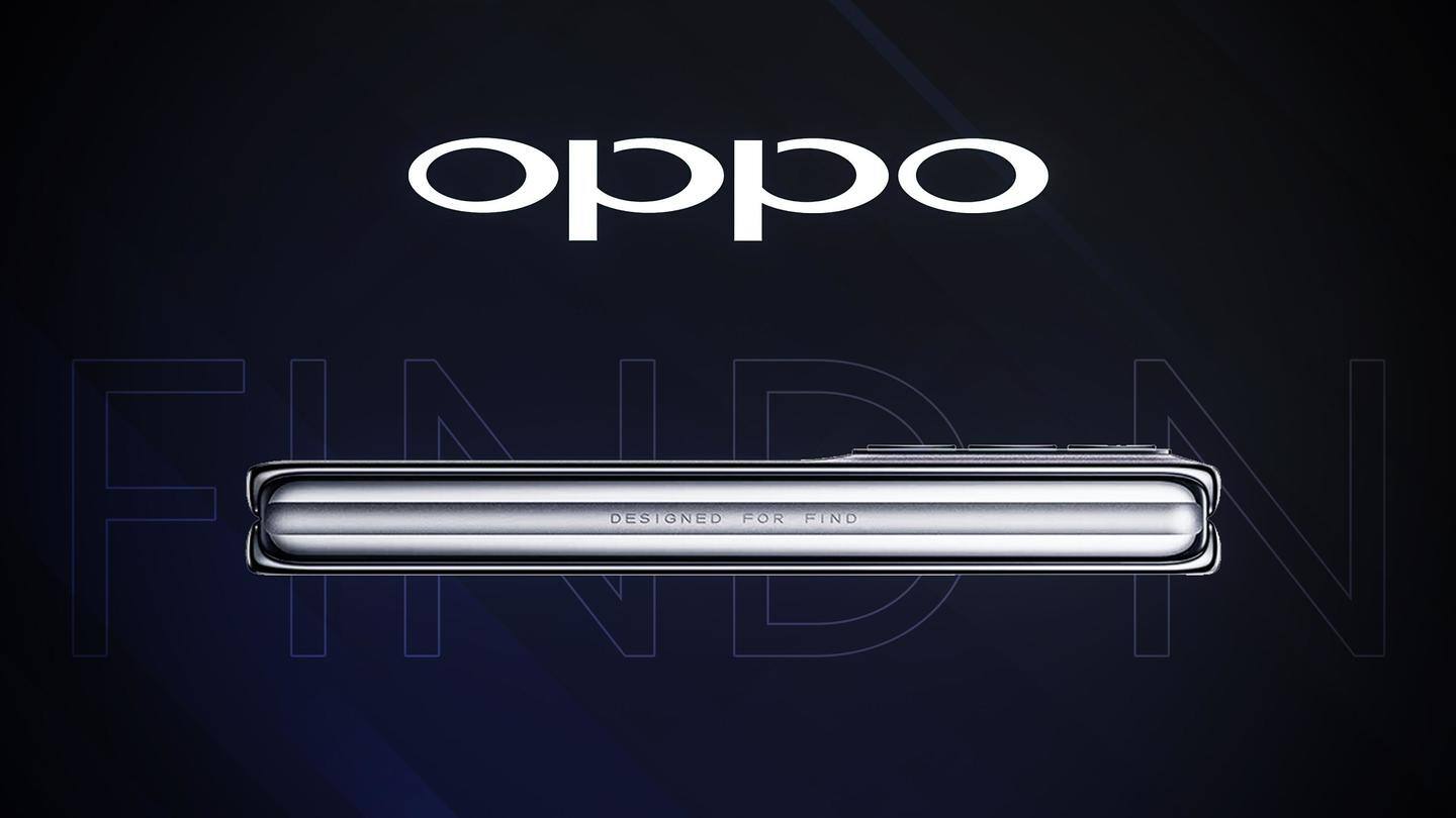 OPPO's first foldable smartphone is arriving on December 15