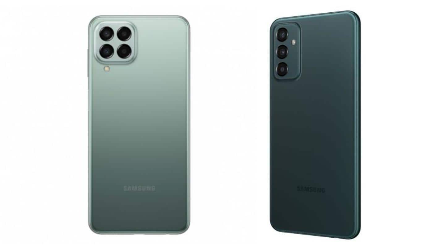 Samsung Galaxy M23 5G and M33 5G launched