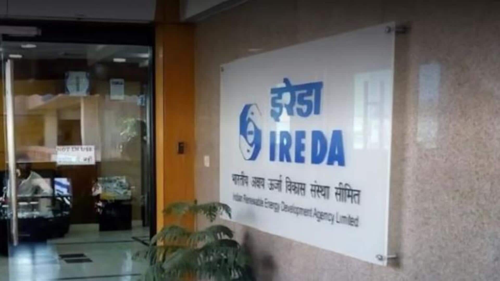 IREDA's shares list 56% higher than IPO price