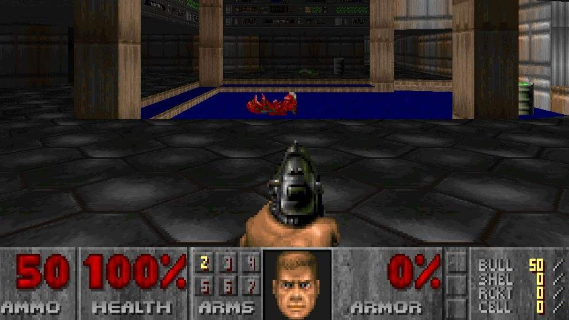 Google researchers recreate Doom, first-person shooter game using AI