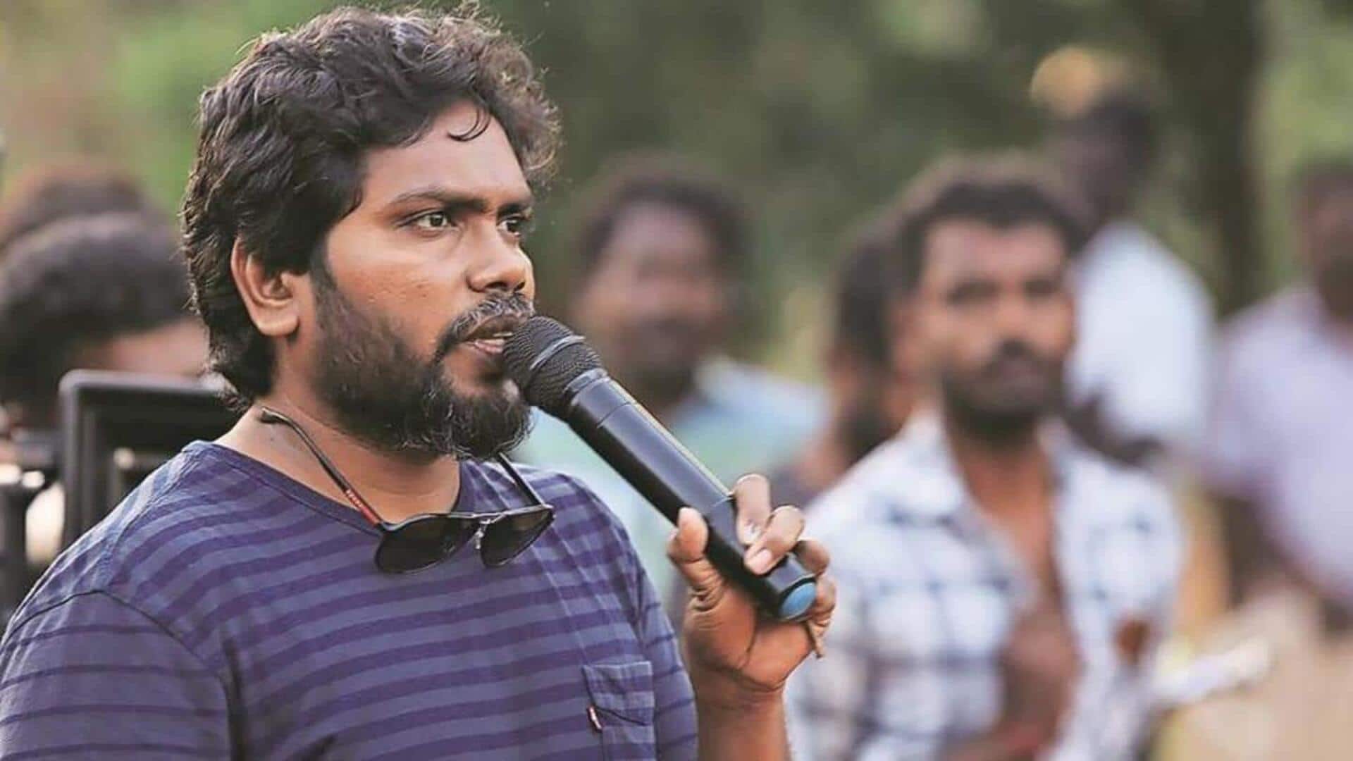 Director Pa Ranjith booked for stuntman's death on film set Director Pa Ranjith booked for stuntman's death on film set