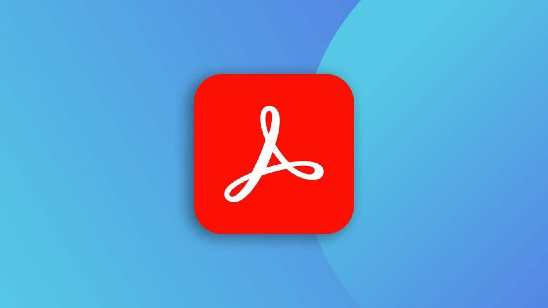 Adobe Acrobat now offers you collaborative workspaces, AI assistants Adobe Acrobat now offers you collaborative workspaces, AI assistants