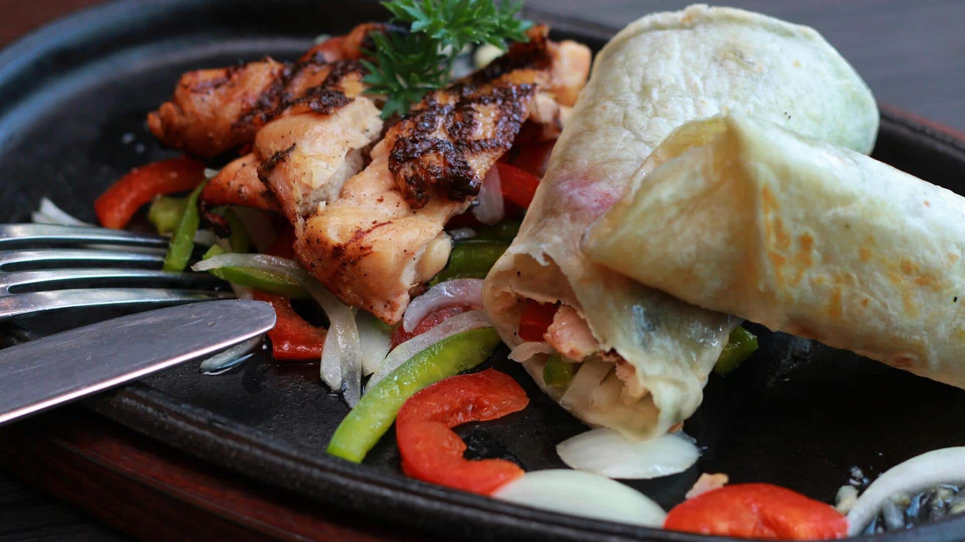 Wrap your way to wellness with these turmeric lentil rolls