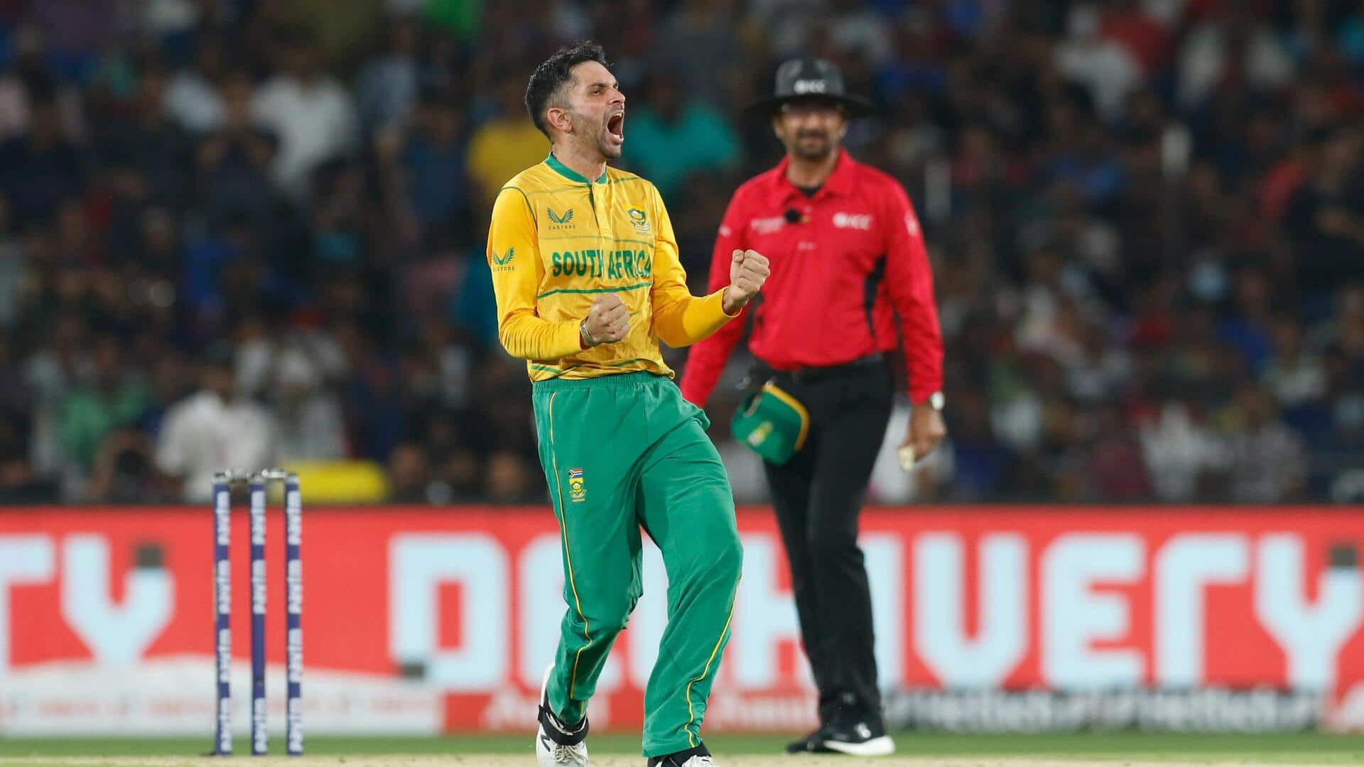 Keshav Maharaj: Decoding his stats in T20 cricket