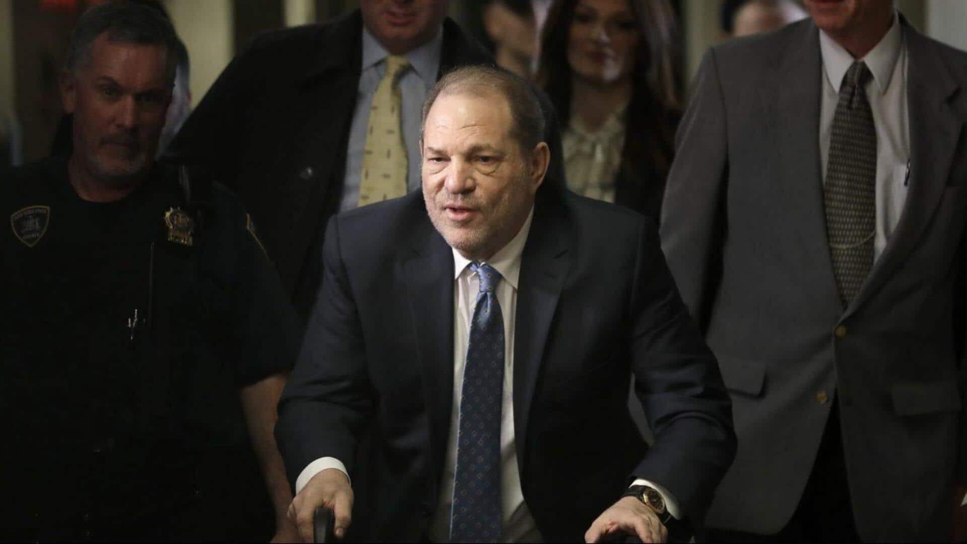 'Train wreck, health-wise': Harvey Weinstein hospitalized before NY court appearance