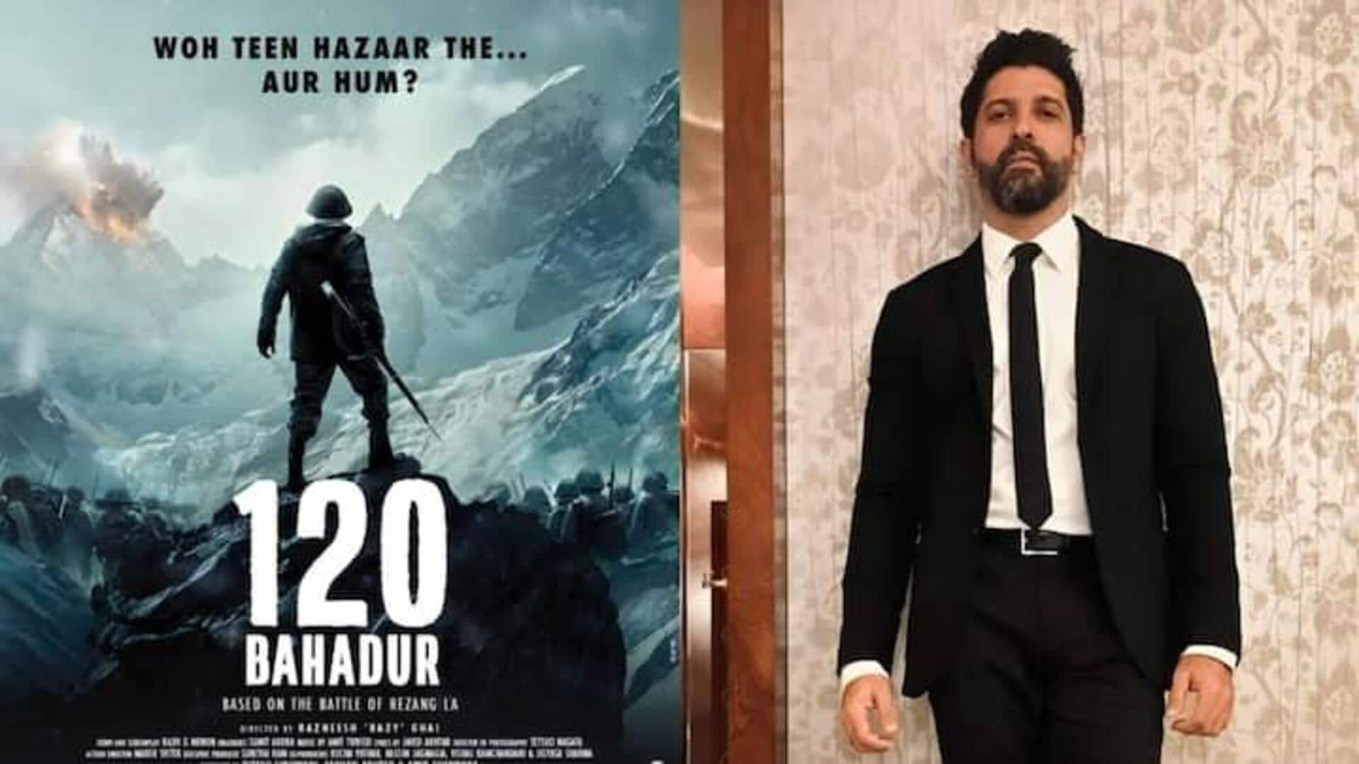 '120 Bahadur': Farhan Akhtar addresses title controversy, defends film