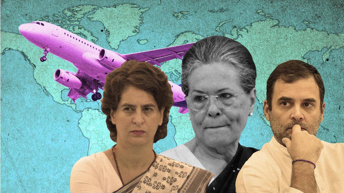 Gandhis fly abroad as Congress searches for next party president