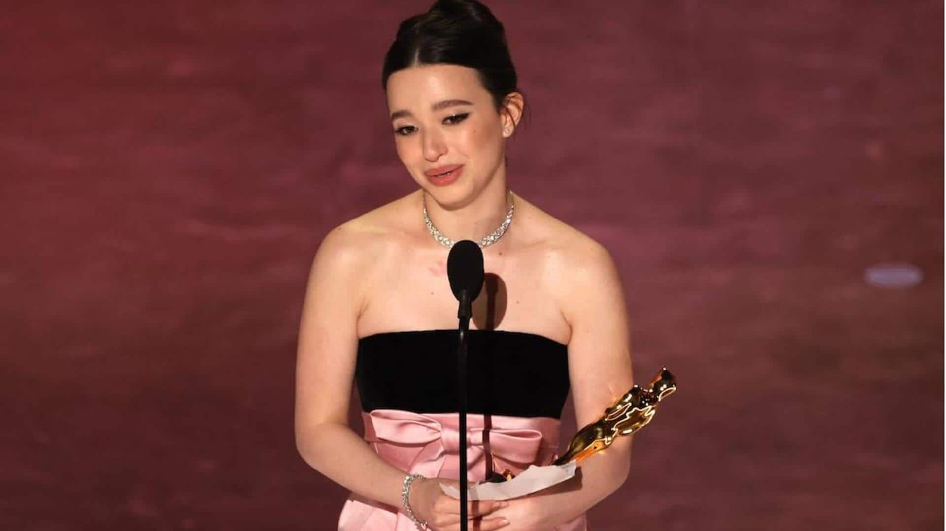 Oscars 2025: Mikey Madison wins Best Actress for 'Anora'