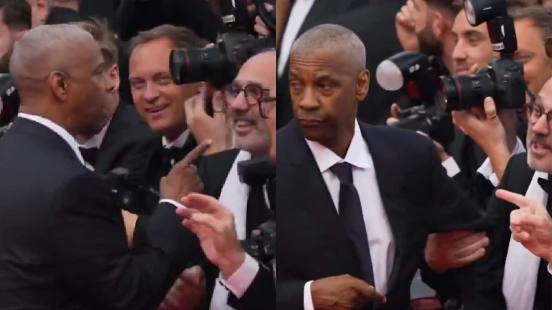 Why did Denzel Washington snap at a Cannes photographer? Why did Denzel Washington snap at a Cannes photographer?