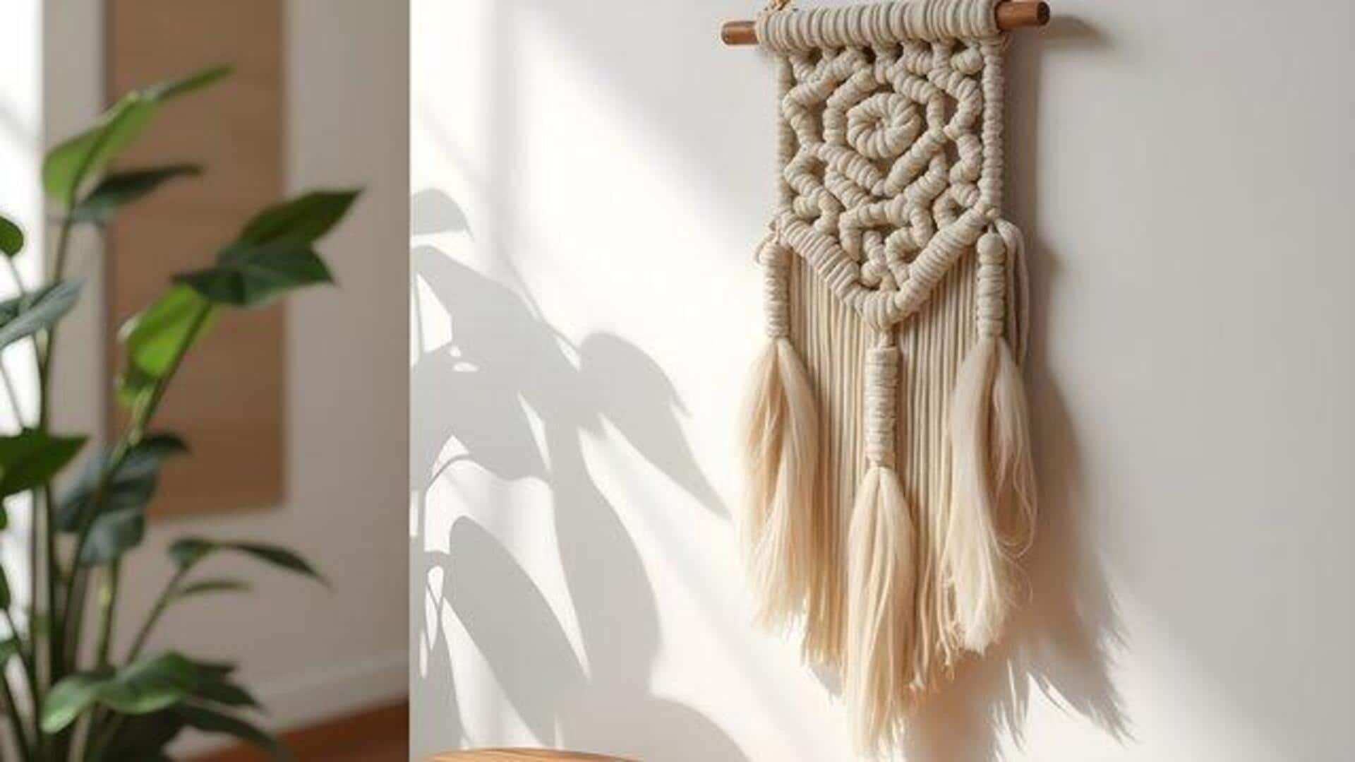 How to make fabric wall hangings