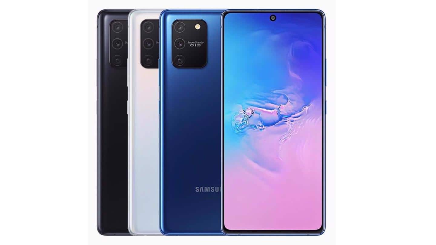 Samsung Galaxy S10 Lite gets latest April 2021 security patch