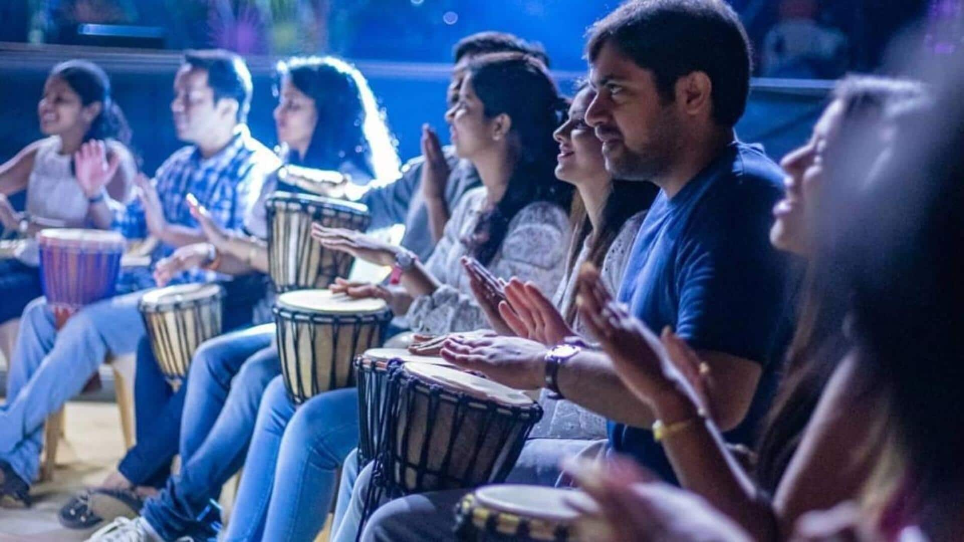 How to organize a community drum circle event