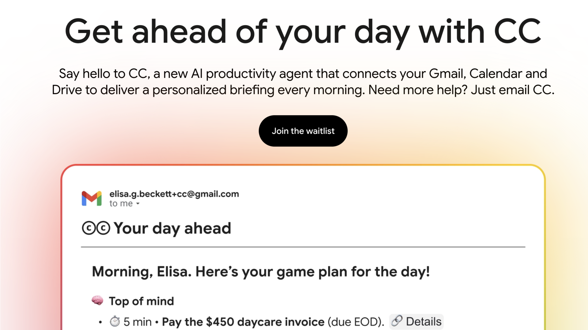 Google's new AI agent delivers morning briefings, rivals ChatGPT Pulse