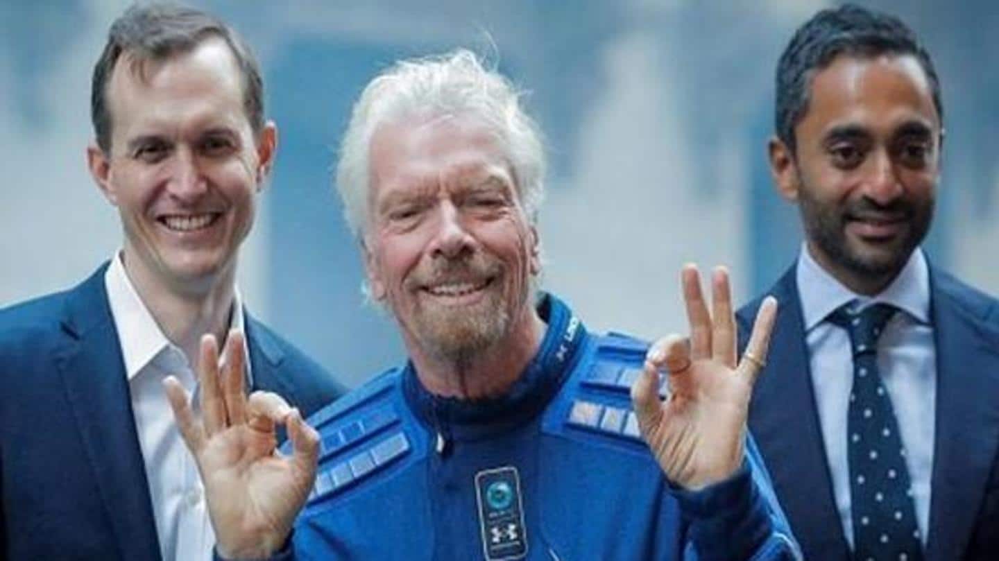 Richard Branson will travel into space on July 11