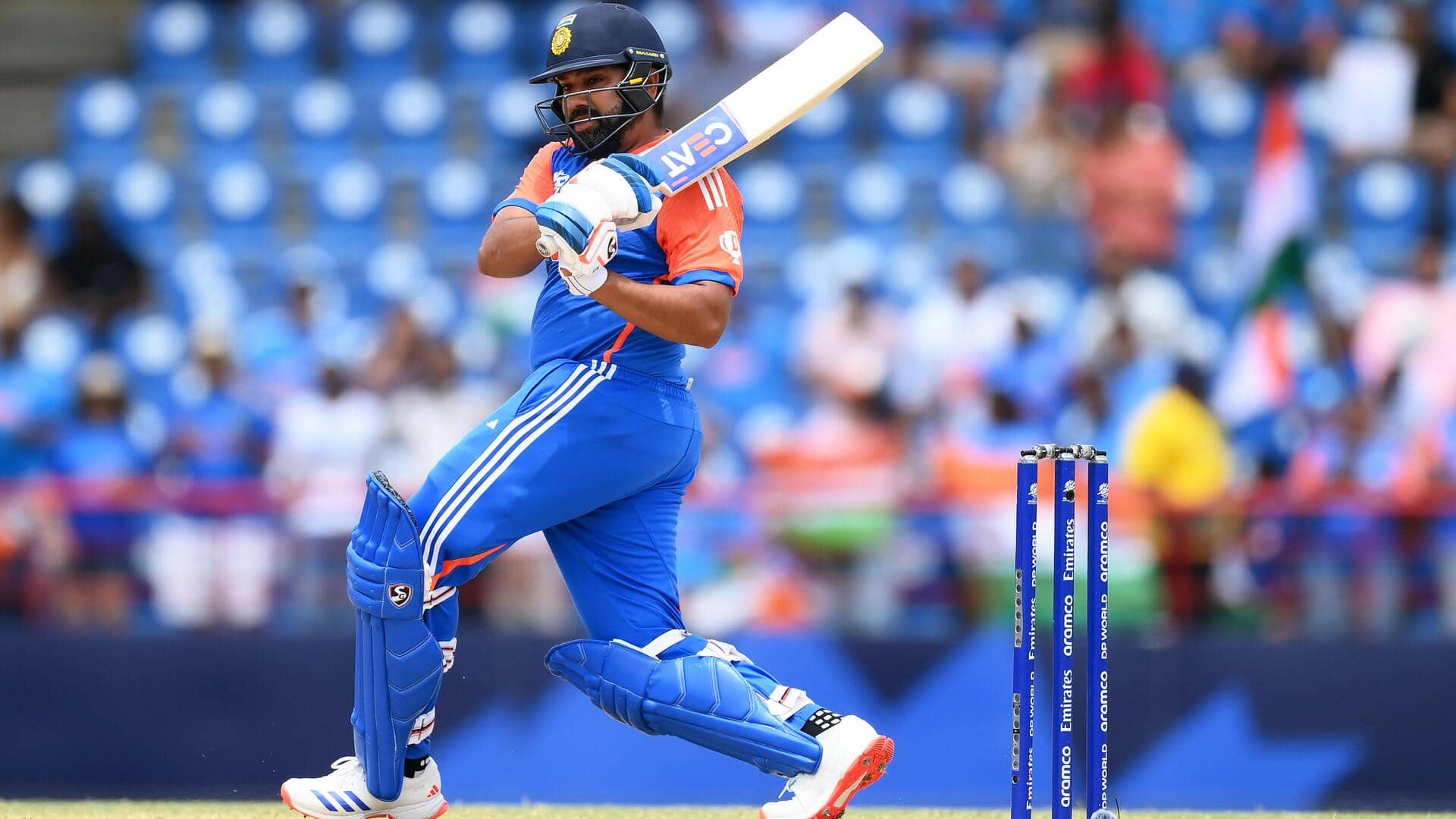 T20 World Cup: Rohit Sharma records second-highest score as captain