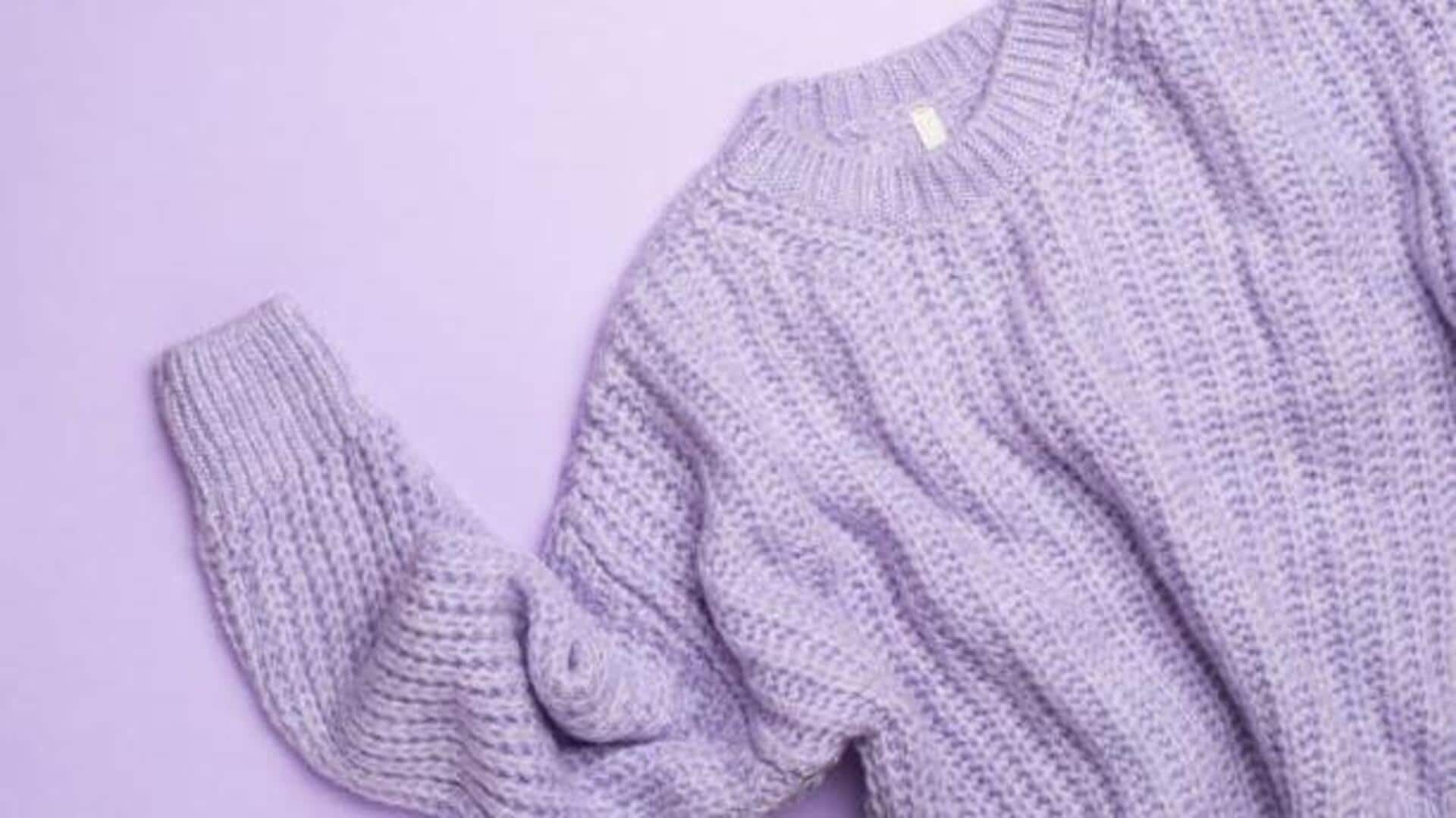 How to style oversized sweaters